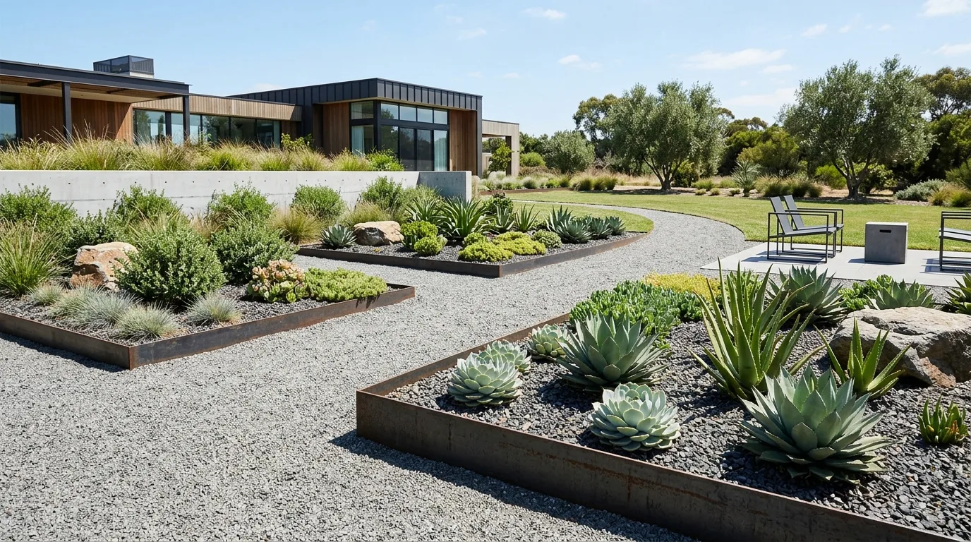 Minimal Border for Modern Gardens